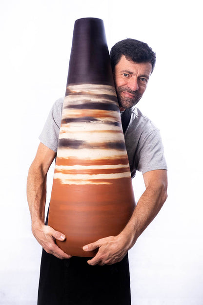 Dieter Telemans 'Grote vaas opbouwen met colombins op de draaischijf' 7-8 november 2026