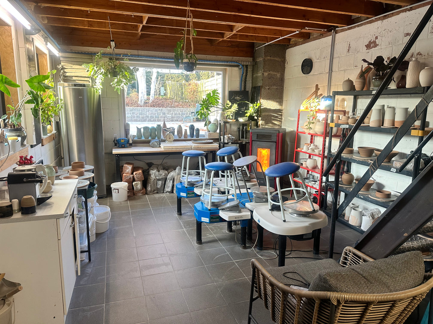 Lessenreeks pottenbakken op vrijdagvoormiddag 4 lessen van mei-juni