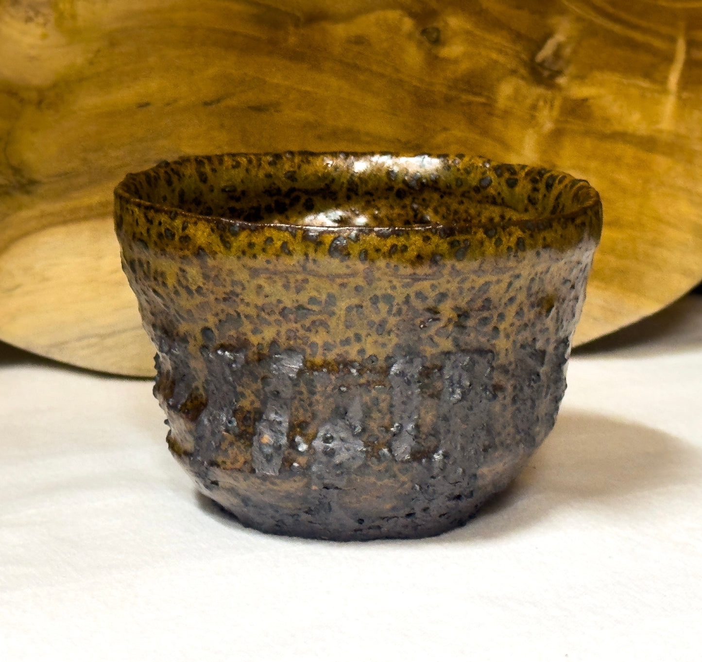 Coffee cup reduction fired SOLD